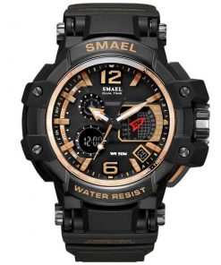 SMAEL Men Watches White Casual Watches Men LED Digital 50M Waterproof Sport Watch S Shock Watch 1509 relogio masculino