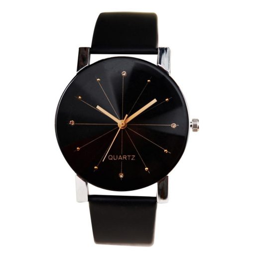 Luxury Women Quartz Wristwatch Sport Military Strap Line Analog Leather Band Wrist Watch Simplicity watches erkek kol saati