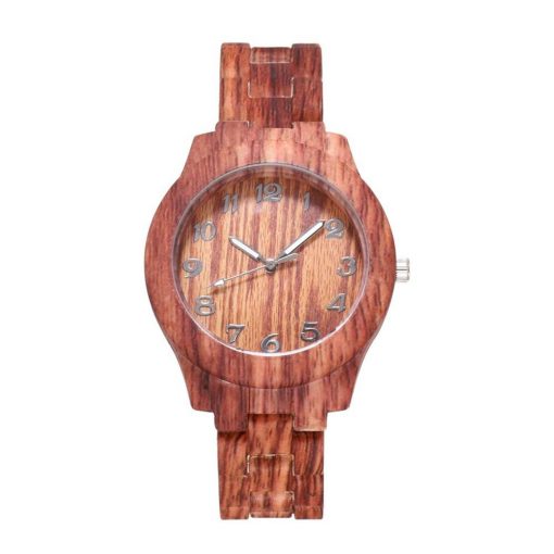 women watches relogio feminino High-End Fashion Wood Grain Women's Watch Simple Digital Wood Grain Quartz Watch reloj mujer 32