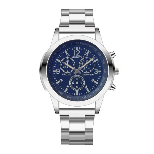 Men's WatchTop Brand 2020 Fashion Luxury Blu-ray Men Wrist watch Stainless Steel Strap Quartz Wrist Watch Relogio Masculino