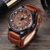 Top CURREN 8225 Brand Luxury Mens Watches Male Clocks Date Sport Military Clock Leather Strap Quartz Business Men Watches Gift