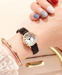 Small Gold Bangle Bracelet Luxury Watches Stainless Steel Retro Ladies Quartz Wristwatches Fashion Casual Women Dress Watch