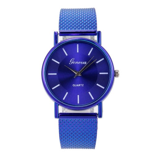 Watch For Women Stylish Relogio Quartz Watch Woman's High-end Blue Glass Life Waterproof Distinguished Relogio Feminino Reloj