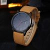 Fashion Large Dial Quartz Men Watch Leather Business Casual Sport Watches Male Clock Wristwatch Relogio Masculino men watches