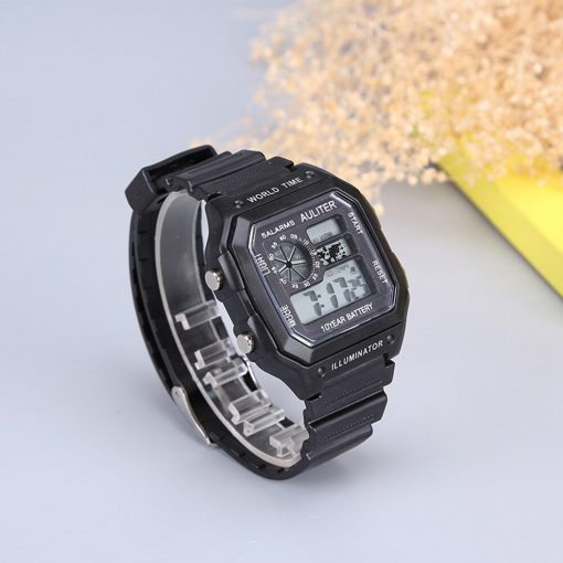 LED reloj deportivo hombre black relogio digital masculino fashion wristwatch mens sports watch men waterproof montre homme saat