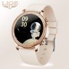 LIGE New Fashion Women Smart Watch Men Full Screen Touch Waterproof Heart Rate Blood oxygen Multifunction Sport Smartwatch