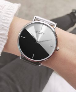 top brand women's watch leather rose gold dress female clock luxury brand design women watches simple fashion ladies watch