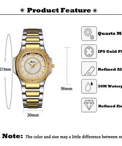 Women Watches Women Fashion Watch Geneva Designer Ladies Watch Luxury Brand Diamond Quartz Gold Wrist Watch Gifts For Women