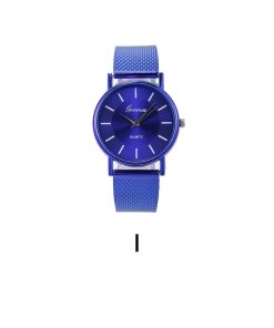 Watch women Quartz Watch Woman's High-end Blue Glass Life Waterproof Distinguished zegarek damski