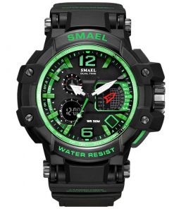 SMAEL Men Watches White Casual Watches Men LED Digital 50M Waterproof Sport Watch S Shock Watch 1509 relogio masculino