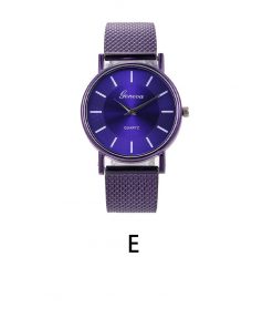 Watch women Quartz Watch Woman's High-end Blue Glass Life Waterproof Distinguished zegarek damski