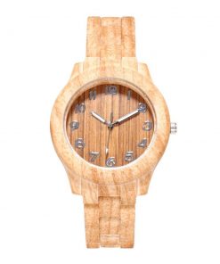 women watches relogio feminino High-End Fashion Wood Grain Women's Watch Simple Digital Wood Grain Quartz Watch reloj mujer 32