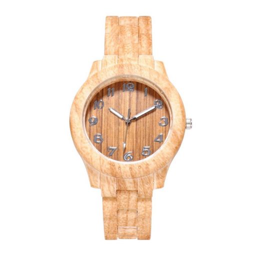 women watches relogio feminino High-End Fashion Wood Grain Women's Watch Simple Digital Wood Grain Quartz Watch reloj mujer 32