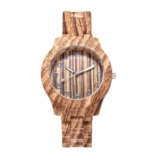 women watches relogio feminino High-End Fashion Wood Grain Women's Watch Simple Digital Wood Grain Quartz Watch reloj mujer 32