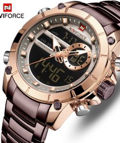 Relogio Masculino NAVIFORCE Top Brand Men Watches Fashion Luxury Quartz Watch Mens Military Chronograph Sports Wristwatch Clock