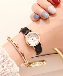 Small Gold Bangle Bracelet Luxury Watches Stainless Steel Retro Ladies Quartz Wristwatches Fashion Casual Women Dress Watch