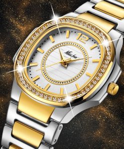 Women Watches Women Fashion Watch Geneva Designer Ladies Watch Luxury Brand Diamond Quartz Gold Wrist Watch Gifts For Women