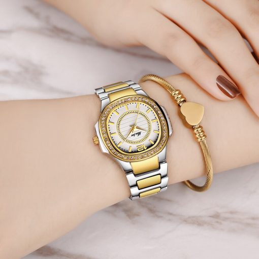 Women Watches Women Fashion Watch Geneva Designer Ladies Watch Luxury Brand Diamond Quartz Gold Wrist Watch Gifts For Women