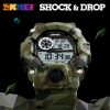 SKMEI Outdoor Sport Watch Men Alarm Clock 5Bar Waterproof Military Watches LED Display Shock Digital Watch Reloj Hombre 2019