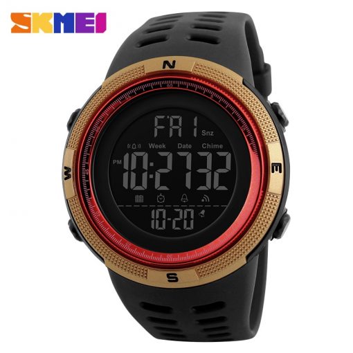 SKMEI Fashion Outdoor Sport Watch Men Clock Multifunction Watches Alarm Chrono 5Bar Waterproof Digital Watch Reloj Hombre