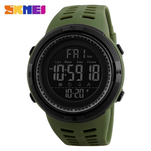 SKMEI Fashion Outdoor Sport Watch Men Clock Multifunction Watches Alarm Chrono 5Bar Waterproof Digital Watch Reloj Hombre