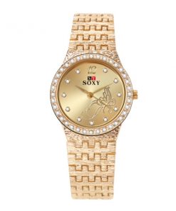 Women Watches Women Fashion Watch Luxury Diamond Women's Gold Wrist Watch Ladies Watch Women Gifts Stainless Steel Clock