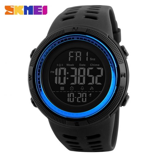 SKMEI Fashion Outdoor Sport Watch Men Clock Multifunction Watches Alarm Chrono 5Bar Waterproof Digital Watch Reloj Hombre