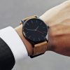 NEW Luxury Brand Mens Watches Sport Watch Men's Clock Army Military Leather Quartz Wrist Watch Relogio Masculino