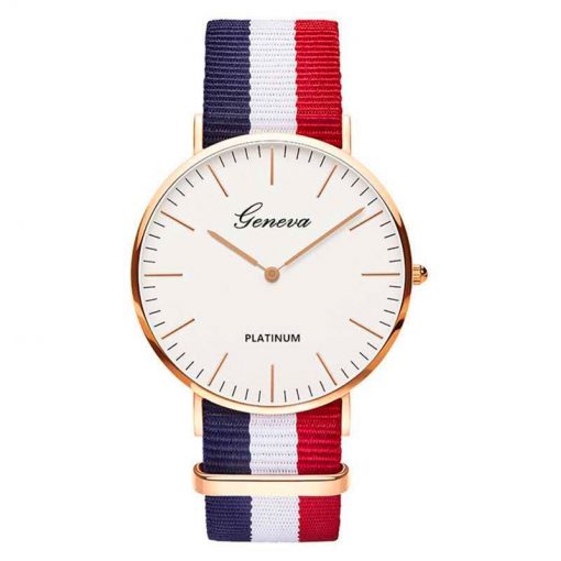 Nylon Strap Style Quartz Women Watch Top Brand Watches Fashion Casual Fashion Wrist Watch 2018 Hot Sale Fashion Ladies Watches