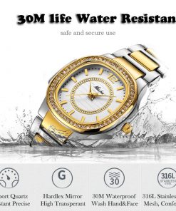 Women Watches Women Fashion Watch Geneva Designer Ladies Watch Luxury Brand Diamond Quartz Gold Wrist Watch Gifts For Women