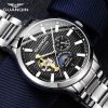 GUANQIN business watch men Automatic Luminous clock men Tourbillon waterproof Mechanical watch top brand relogio masculino