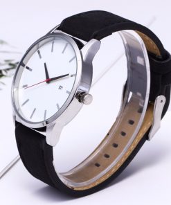 Fashion Large Dial Quartz Men Watch Leather Business Casual Sport Watches Male Clock Wristwatch Relogio Masculino men watches