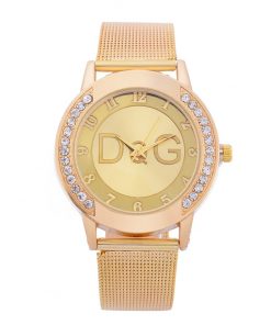 DQG Luxury Brand Women Watches Relogio Feminino Ladies Scrub Belt Watch Surface Star Moon Korean Fashion Casual Women Watch#Y20