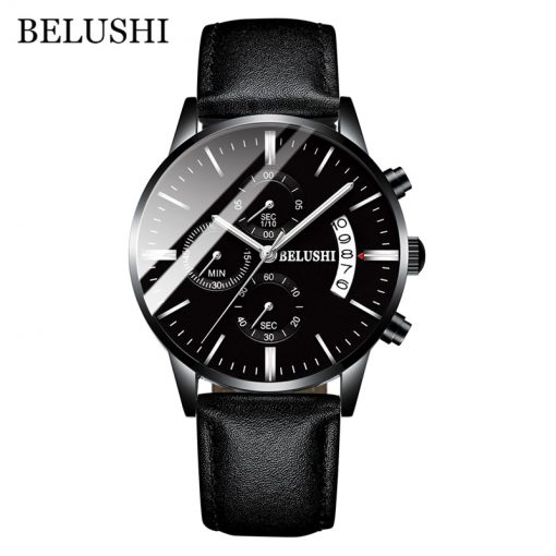 Men's Watch Luxury Brand BELUSHI High-end Man Business Casual Watches Mens Waterproof Sports Quartz Wristwatch relogio masculino