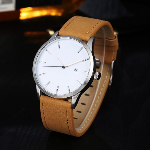 top Brand Watches Relogio Masculino Men Fashion Sport Double Layer Dial Watch Quartz Business Wristwatch Relogio Masculino