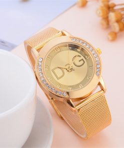 DQG Luxury Brand Women Watches Relogio Feminino Ladies Scrub Belt Watch Surface Star Moon Korean Fashion Casual Women Watch#Y20