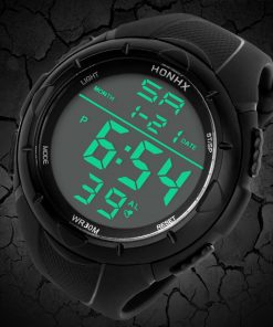 Luxury LED Digital Watch Men Sports 30M Waterproof Watch Date Military Sport Rubber Luminous Sports Watch Relogio Masculino